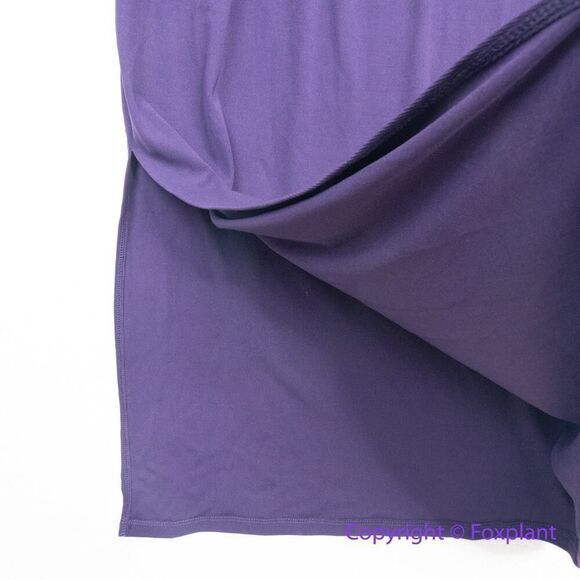Eloquii Asymmetric Fitted Midi Sweater Dress in purple, size 18/20‎ - Picture 10 of 16